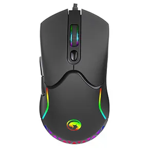 Marvo Maus M359, 3200DPI, Optik, 7Tas., USB verdrahtet, schwarz, Game